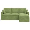 vidaXL Sofa Hellgr&uuml;n Gesamtabmessungen: 198 x 134 x 80 cm (B x T x H)
