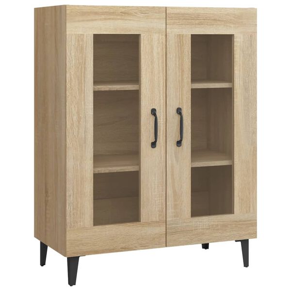 vidaXL Sideboard Sonoma-Eiche 69,5x34x90 cm Holzwerkstoff