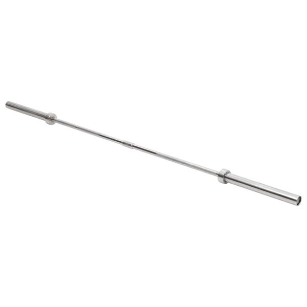 vidaXL Olympische Langhantel 220 cm Stahl