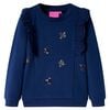 vidaXL Kinder-Sweatshirt Marineblau 140