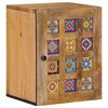 vidaXL Badezimmer H&auml;ngeschrank Natur 38 x 33 x 48 cm Massivholz Mango