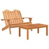 vidaXL 4-tlg. Garten-Lounge-Set Adirondack Massivholz Akazie
