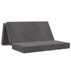 vidaXL Klappsofa Bett 120 x 67 x 45 cm Dunkelgrau