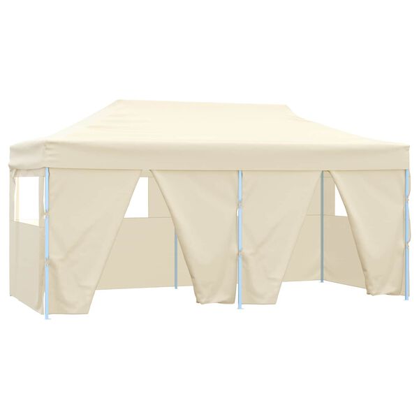 vidaXL Party-Zelt Creme 291 x 580 x 315 cm Oxford-Stoff