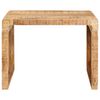 vidaXL Beistelltisch Braun 60 x 35 x 46 cm Massivholz Mango