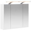 vidaXL Badezimmerspiegelschrank Wei&szlig; 60 x 14,5 x 50 cm Holzwerkstoff