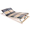 vidaXL Lattenrost mit 42 Latten 7 Zonen 120x200 cm