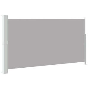 vidaXL Ausziehbare Seitenmarkise 170&times;300 cm Grau