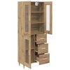 vidaXL Highboard Artisan-Eiche 69,5 x 34 x 180 cm Holzwerkstoff