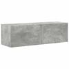 vidaXL TV-Wandschrank 98 x 31 x 29,5 cm Betongrau Holzwerkstoff