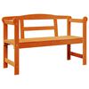vidaXL Bank Outdoor 2 -Seater 119 x 44 x 76 cm Massives Kiefernholz