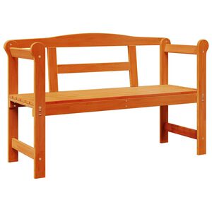 vidaXL Bank Outdoor 2 -Seater 119 x 44 x 76 cm Massives Kiefernholz