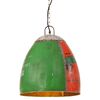 vidaXL H&auml;ngelampe Industrie-Stil 25 W Mehrfarbig Rund 42 cm E27