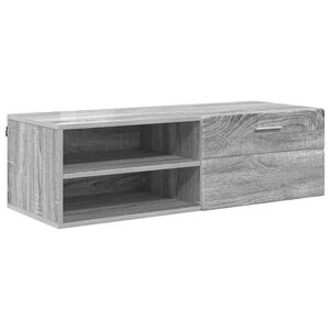 vidaXL Holzschrank Graues Sonoma 100,5 x 39 x 30 cm Holzwerkstoff