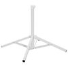vidaXL Sonnenschirmst&auml;nder Wei&szlig; Stahl f&uuml;r 25-32 mm Mast