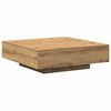 vidaXL Couchtisch Artisan-Eiche 100 x 100 x 31 cm