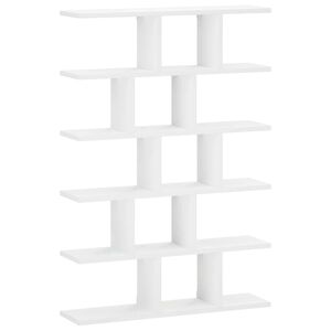 vidaXL Wandregal Wei&szlig; 70 x 17 x 101 cm Holzwerkstoff