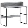 vidaXL Schreibtisch mit Stauraum Sonoma-Grau 100 x 50 x 91 cm