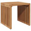 vidaXL Garten-Beistelltisch Braun 45 x 42,5 x 45 cm Massivholz Teak