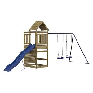vidaXL Spielturm Impr&auml;gniertes Kiefernholz