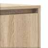 vidaXL Sideboard Sonoma-Eiche 120 x 41 x 75 cm Holzwerkstoff