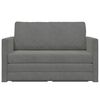 vidaXL Schlafsofa 110cm Dunkelgrau Samt
