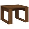 vidaXL Beistelltisch Braun Eichen-Optik 50x50x35 cm Holzwerkstoff