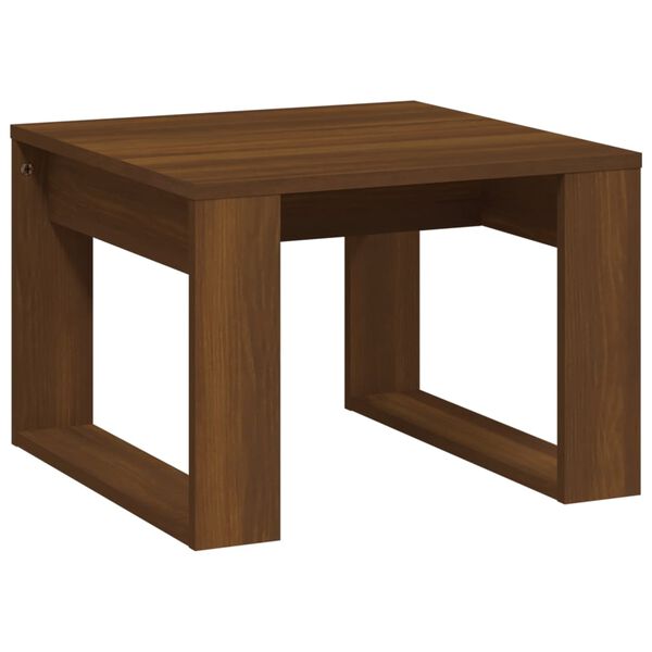 vidaXL Beistelltisch Braun Eichen-Optik 50x50x35 cm Holzwerkstoff