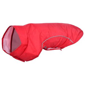 vidaXL Hunde Regenmantel mit Reflexstreifen Polyester Rot XS