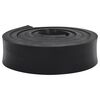 vidaXL Gummileiste f&uuml;r Schneepflug Schwarz 300x8x2 cm