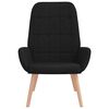 vidaXL Relaxsessel Schwarz Stoff