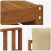 vidaXL Outdoor-Sofagarnitur mit Kissen 7 pcs Natur und Beige