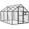 vidaXL Voliere Anthrazit 1,79x3x1,85 m Aluminium