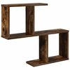 vidaXL Wandregal Raucheiche 60 x 12 x 50,5 cm Holzwerkstoff
