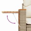 vidaXL Garten-Sofa-Set mit Kissen 12 pcs Beige und Creme