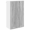 vidaXL H&auml;ngeschrank Sonoma-Grau 60 x 31 x 100 cm Holzwerkstoff