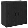 vidaXL Wandschrank 60 x 31 x 60 cm Holzwerkstoff Schwarz Eichen-Optik