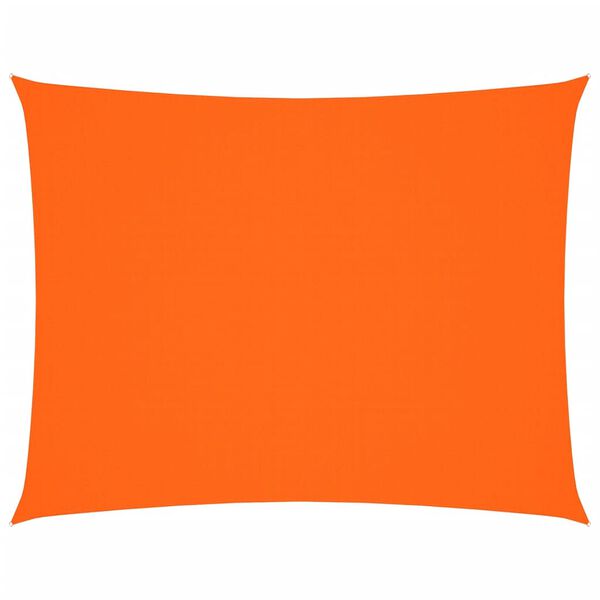 vidaXL Sonnensegel Oxford-Gewebe Rechteckig 6x7 m Orange