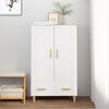 vidaXL Highboard Wei&szlig; 70x31x115 cm Holzwerkstoff