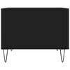 vidaXL Couchtisch Schwarz 50x50x40 cm Holzwerkstoff