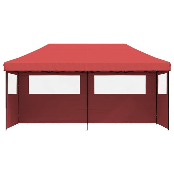 vidaXL Party-Zelt Bordeauxrot 292 x 580 x 315 cm Oxford-Stoff