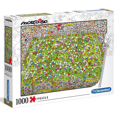 Clementino Puzzle Mordillo The Match 1000 Teile
