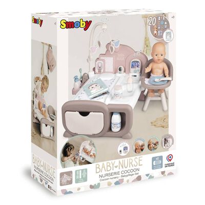 Smoby Baby Nurse Cocoon Puppen-Spielzimmer