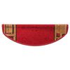 vidaXL Stufenmatten Selbstklebend 10 Stk. 65x21x4 cm Rot