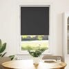 vidaXL Verdunkelungsrollo Schwarz 85x130 cm Stoffbreite 80,7 cm