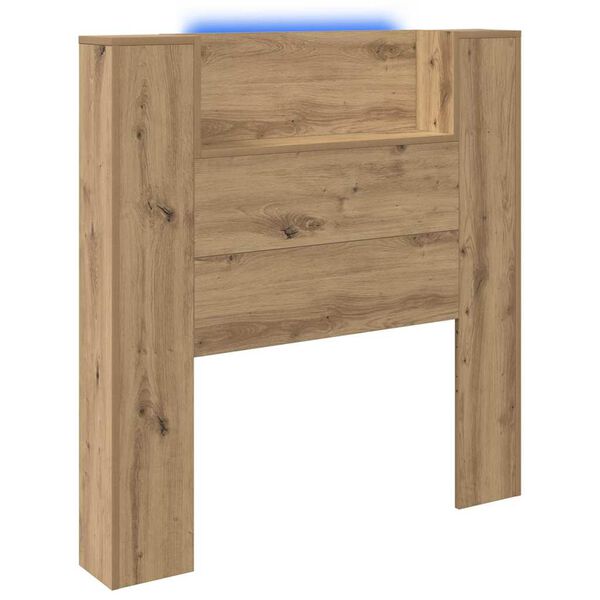 vidaXL Kopfteil Artisan-Eiche 100 x 15 x 103,5 cm Holzwerkstoff