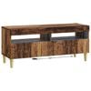 vidaXL LED-TV-Schrank Altholz Holzwerkstoff