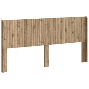 vidaXL Kopfteil Artisan-Eiche Holzwerkstoff