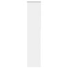 vidaXL Verdunkelungsrollo Wei&szlig; 55x230cm Stoffbreite 50,7 cm Polyester