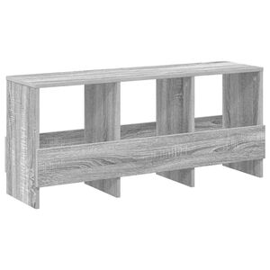vidaXL Magazinregal Sonoma-Grau 102 x 30 x 45 cm